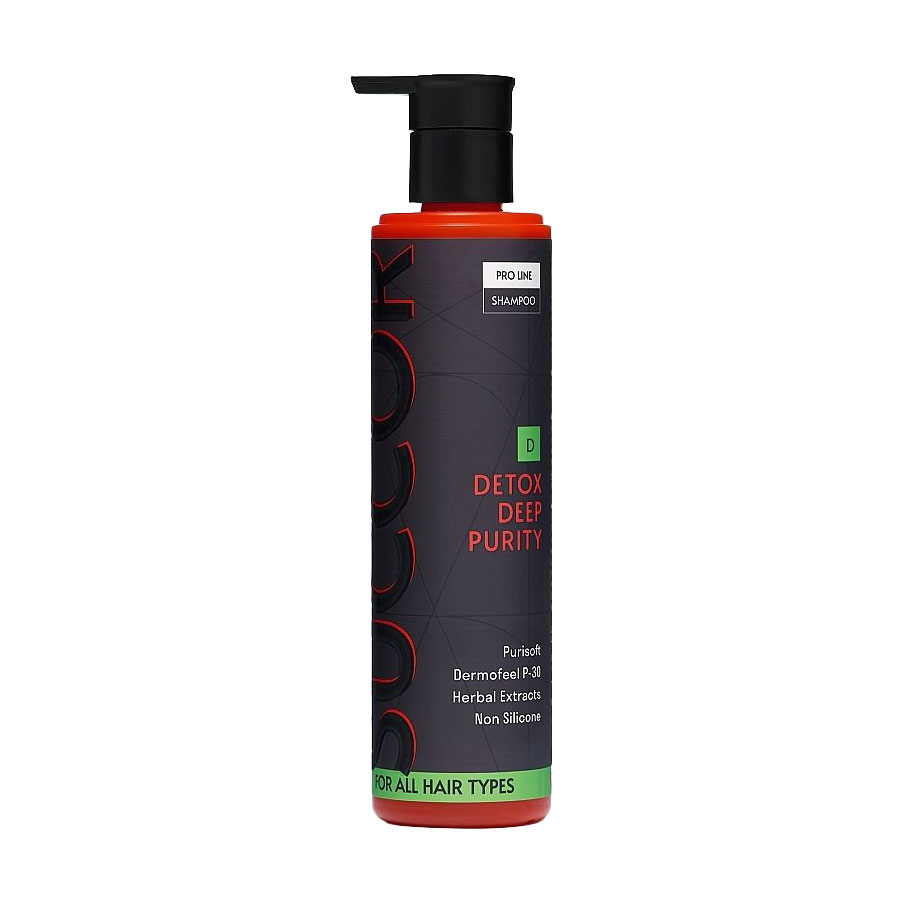 Детокс шампунь Succor Detox Deep Purity Shampoo для глибокого очищення, 250 мл
