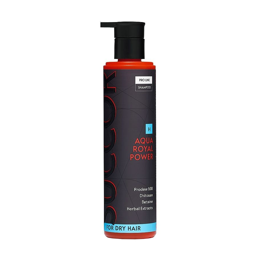 Зволожувальний шампунь Succor Aqua Royal Power Shampoo для сухого волосся, 250 мл